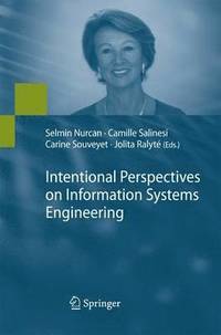 bokomslag Intentional Perspectives on Information Systems Engineering