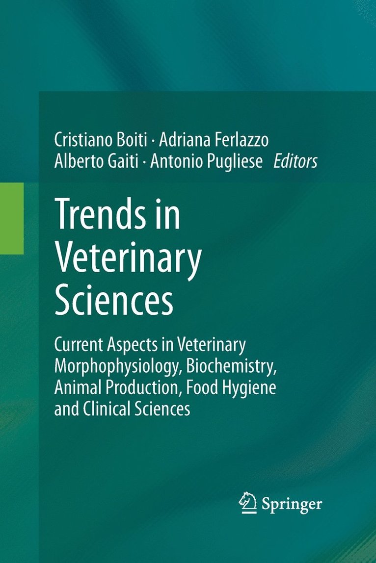 Cristiano Boiti, Adriana Ferlazzo, Alberto Gaiti, Antonio Pugliese - Trends in Veterinary Sciences, Häftad