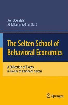 bokomslag Selten School of Behavioral Economics