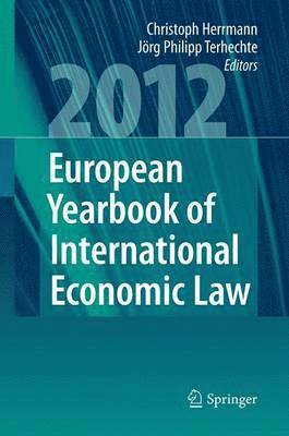 European Yearbook of International Economic Law 2012 1