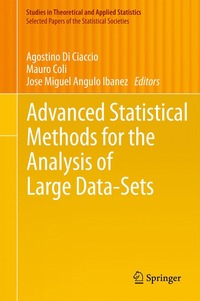 bokomslag Advanced Statistical Methods for the Analysis of Large Data-Sets