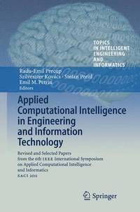 bokomslag Applied Computational Intelligence in Engineering and Information Technology