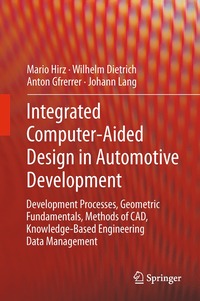 bokomslag Integrated Computer-Aided Design in Automotive Development