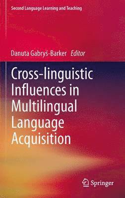 bokomslag Cross-linguistic Influences in Multilingual Language Acquisition