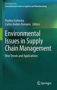 bokomslag Environmental Issues in Supply Chain Management