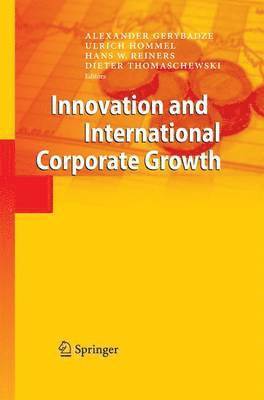 Innovation and International Corporate Growth 1