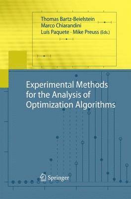 Experimental Methods for the Analysis of Optimization Algorithms 1