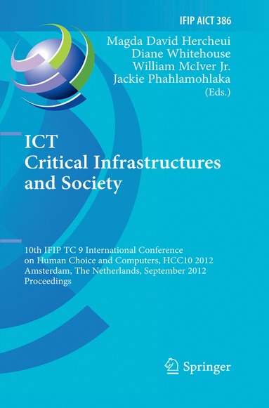 bokomslag ICT Critical Infrastructures and Society