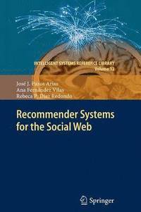 bokomslag Recommender Systems for the Social Web