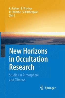 bokomslag New Horizons in Occultation Research