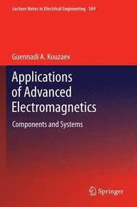 bokomslag Applications of Advanced Electromagnetics