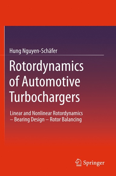 bokomslag Rotordynamics of Automotive Turbochargers