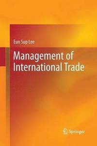 bokomslag Management of International Trade