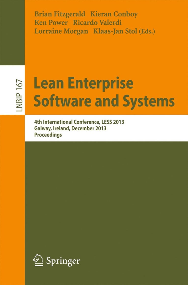 Lean Enterprise Software and Systems 1