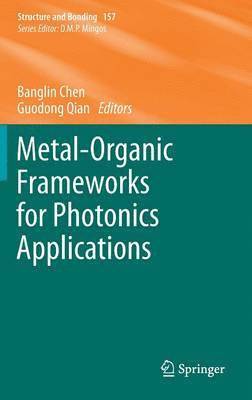 Metal-Organic Frameworks for Photonics Applications 1