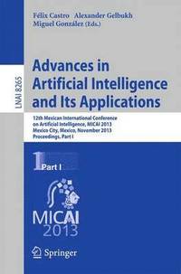 bokomslag Advances in Artificial Intelligence and Its Applications