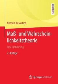 bokomslag Maß-  und Wahrscheinlichkeitstheorie