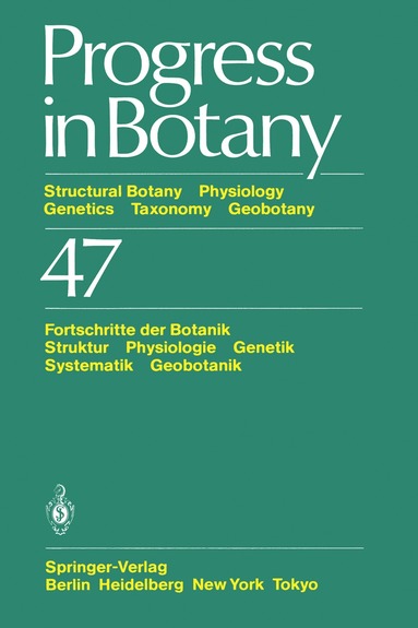 H.-Dietmar Behnke, Karl Esser, Klaus Kubitzki, Michael Runge, Hubert Ziegler - Progress in Botany, Häftad