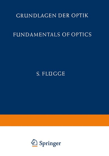 bokomslag Grundlagen der Optik / Fundamentals of Optics