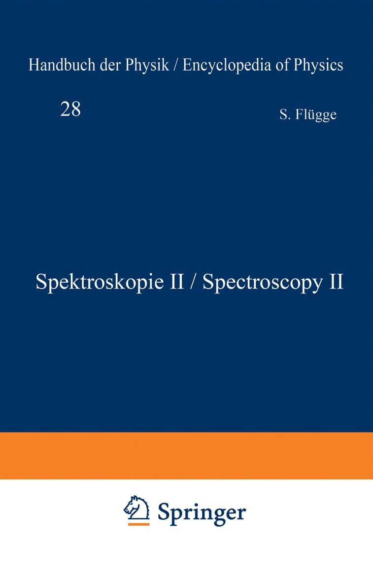 Spektroskopie II / Spectroscopy II 1