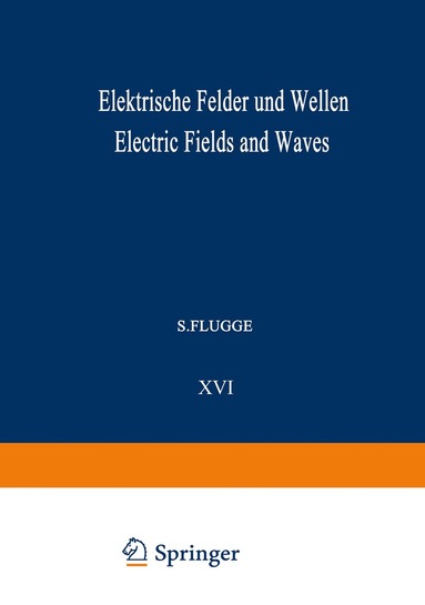 bokomslag Elektrische Felder und Wellen / Electric Fields and Waves