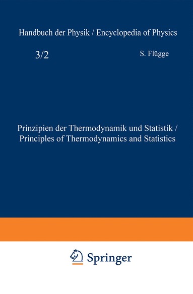 bokomslag Prinzipien der Thermodynamik und Statistik / Principles of Thermodynamics and Statistics