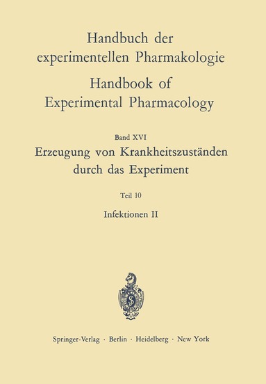 U. Berger, F. -H. Caselitz, H. Hartwigk, G. Linzenmeier, R. Wigard, Oskar Eichler - Erzeugung von Krankheitszuständen durch das Experiment, Häftad