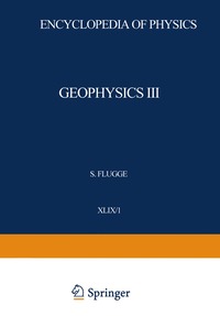 bokomslag Geophysics III / Geophysik III
