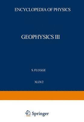 bokomslag Geophysik III / Geophysics III