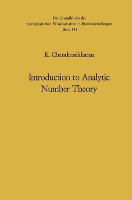 bokomslag Introduction to Analytic Number Theory