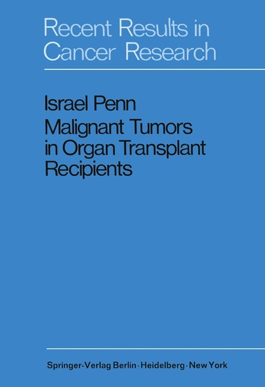 bokomslag Malignant Tumors in Organ Transplant Recipients