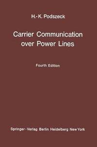 bokomslag Carrier Communication over Power Lines