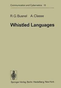 bokomslag Whistled Languages