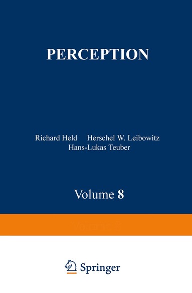 R. Held, H.W. Leibowitz, H.L. Teubner - Perception, Häftad