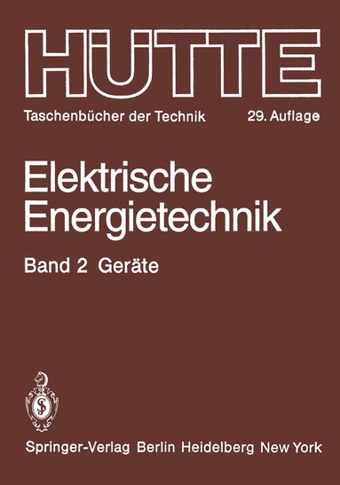 bokomslag Elektrische Energietechnik