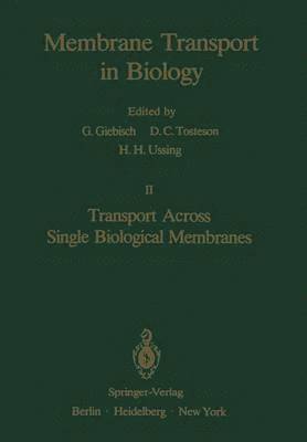 Transport Across Single Biological Membranes 1