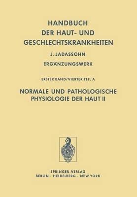 bokomslag Normale und Pathologische Physiologie der Haut II