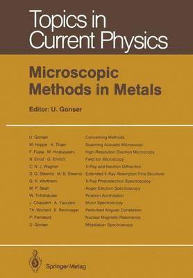 Microscopic Methods in Metals 1