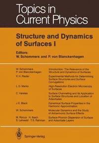 bokomslag Structure and Dynamics of Surfaces I