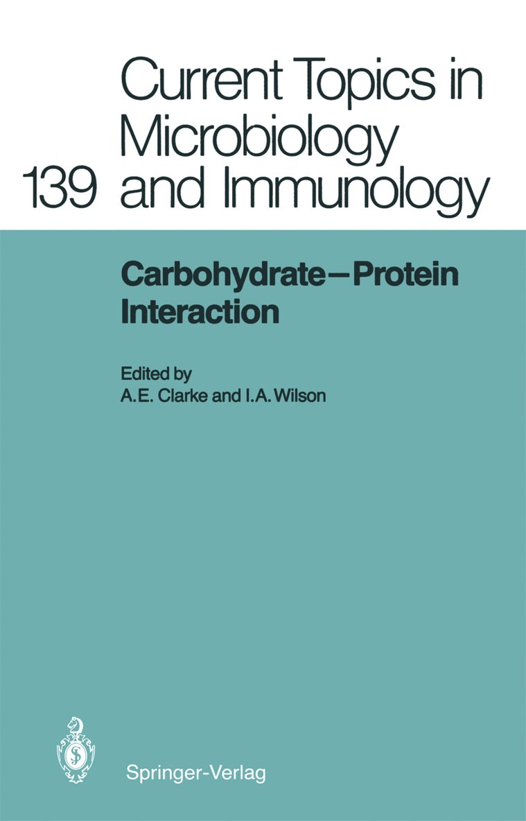Adrienne E. Clarke, Ian A. Wilson - Carbohydrate-Protein Interaction, Häftad