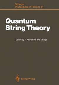 bokomslag Quantum String Theory