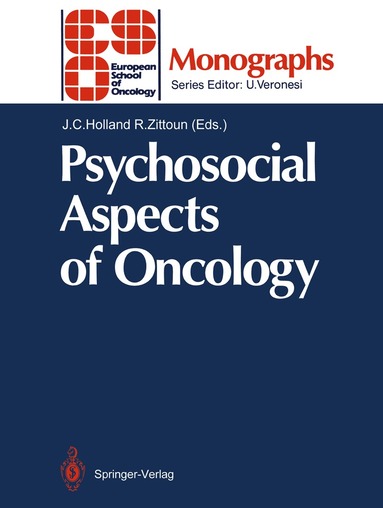 Jimmie C. Holland, Robert Zittoun - Psychosocial Aspects of Oncology, Häftad