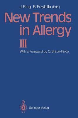 New Trends in Allergy III 1