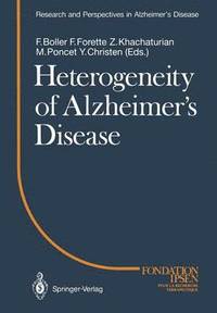 bokomslag Heterogeneity of Alzheimers Disease