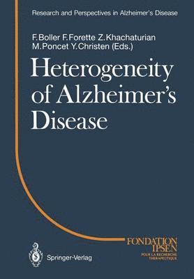 bokomslag Heterogeneity of Alzheimer's Disease