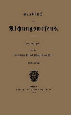 Handbuch des Aichungswesens 1