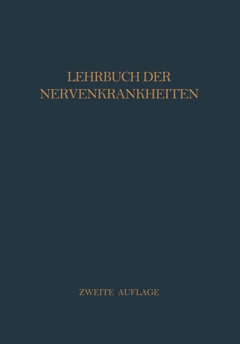 Lehrbuch der Nervenkrankheiten 1