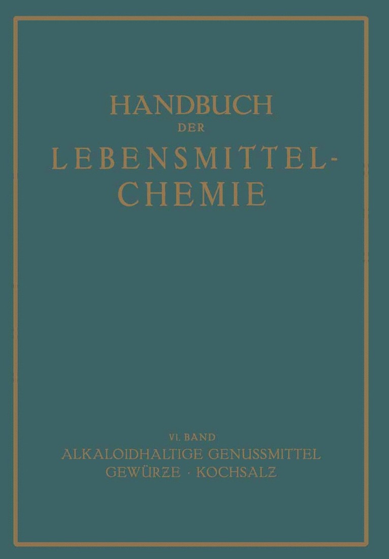 Alkaloidhaltige Genussmittel Gewrze  Kochsalz 1