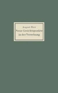 bokomslag Neue Gesichtspunkte in der Vererbung