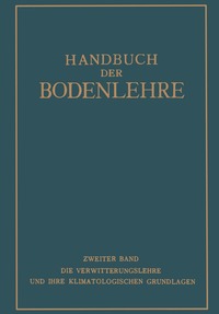 bokomslag Handbuch der Bodenlehre